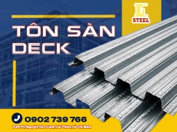 Tôn Sàn Deck Chính Hãng, Chịu Lực Tốt, Giá Tốt Tại Kho - Tôn Thép Kim Lân